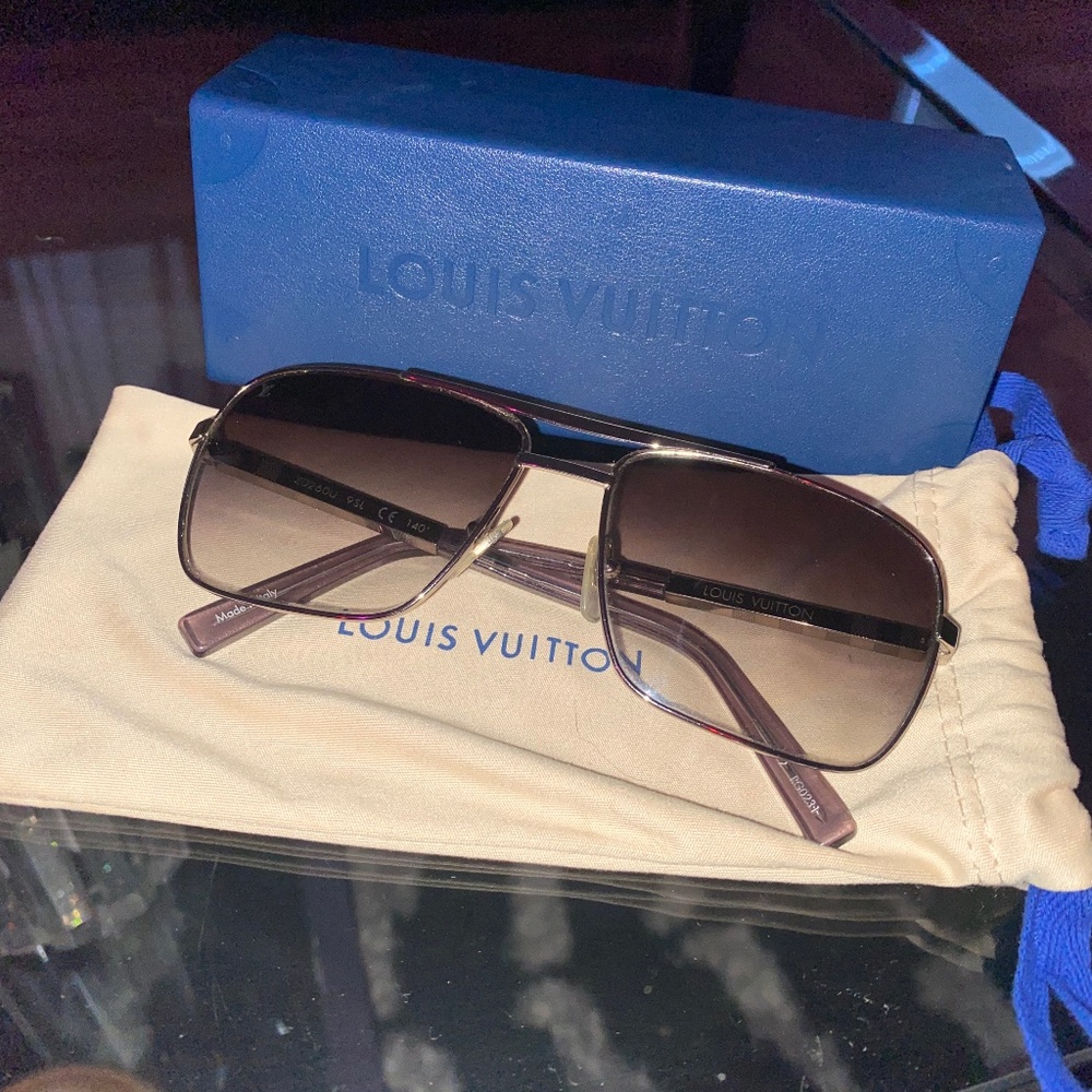 LV Men’s Damier Attitude Sunglasses